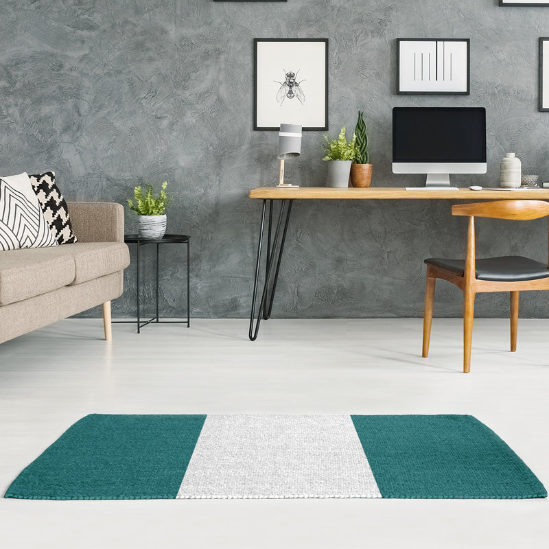 Chenille Indoor Rug, Rectangle 4' x 6'