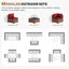 Romanas 8 Piece Patio Conversation Sets With Fire Pit Table-2058267860