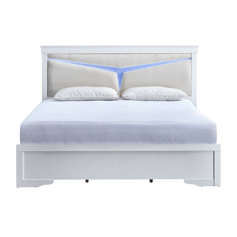 Osya 425A2880320848ED87481B3A41B1A7BC Full Bed Sparkling White