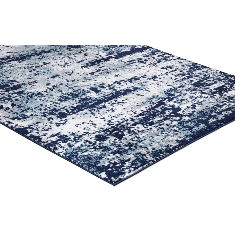 Abstract Indoor Rug, Rectangle 2'7" x 4'1"