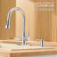 Distributeur intégré de savon de lavabo ou de lotion pour évier de cuisine, tête de pompe ABS, avec grande bouteille de savon en PET de 17 onces-112478451