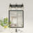 Newland 22 in. 3-Light Industrial Dimmable Vanity Light in Matte Black with Metal Shade