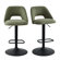 bridgette 24\"-32\" swivel 360° upholstered footrests adjustable height bar stool
incomplete 