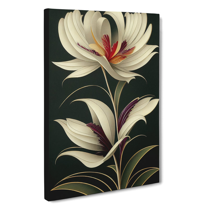 The Cosmopolitan Flower - Wrapped Canvas Print, 76cm H x 50cm W x 3cm D