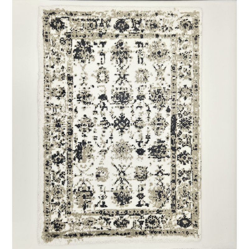 TAPIS Imee - GRIS - 20 x 30, Gris, Simple - L 36 po x l 24 po