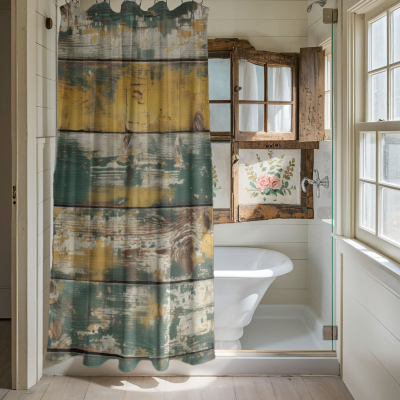 Brodix Shower Curtain, 74"H x 71"W