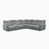 Dark Gray Polyester Blend selected