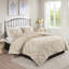 Housse de couette double / grand en chenille de coton et attaches de coin 3 pièces-121305432-121305434