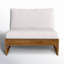 Chaise de terrasse avec coussins Louise-726736557