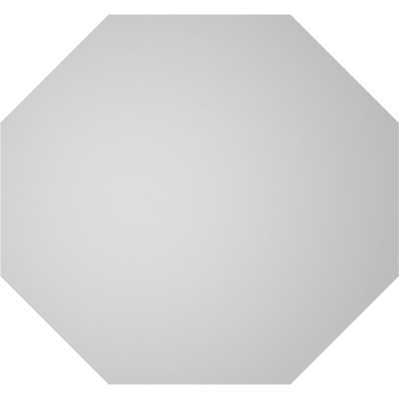 Évent horizontal gondole allongé en surface octogonal Signature, H 26 po x l 28 po x P 1 po