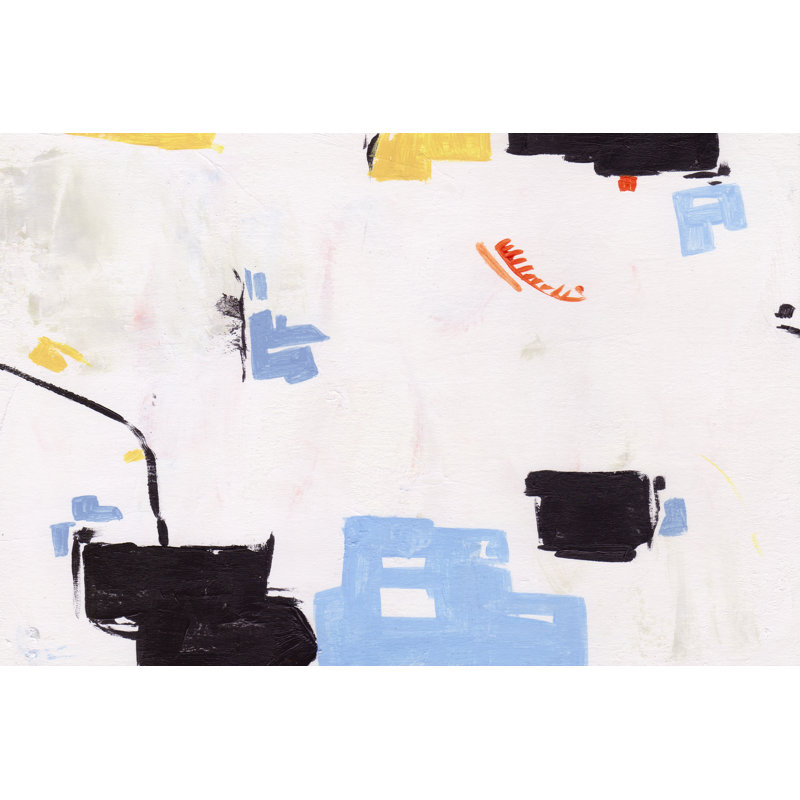 Inland Sands II by Melissa Wang - Painting on Canvas, 20 cm H x 30 cm W, Wrapped Canvas