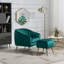 Fauteuil d'appoint avec repose-pieds-438892019