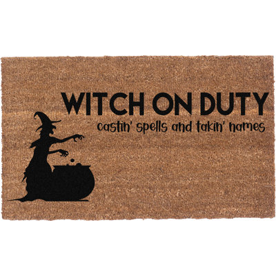 Geobani Non-Slip Halloween Outdoor Doormat