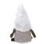 Décoration de Noël de table 6 "mini gnome ivoire et brun
