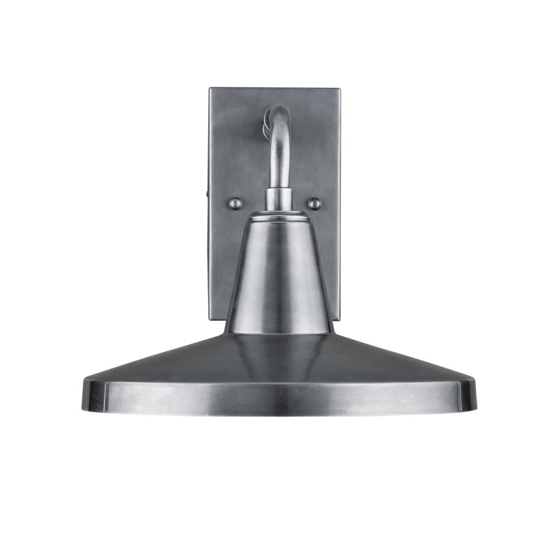 Mariner 1 - Light Outdoor Armed Sconce, Nickel