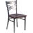 Prompton 'X'' Metal Restaurant Chair-158781930-158781934