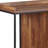 Walnut & Sandy Black Finish Writing Desk