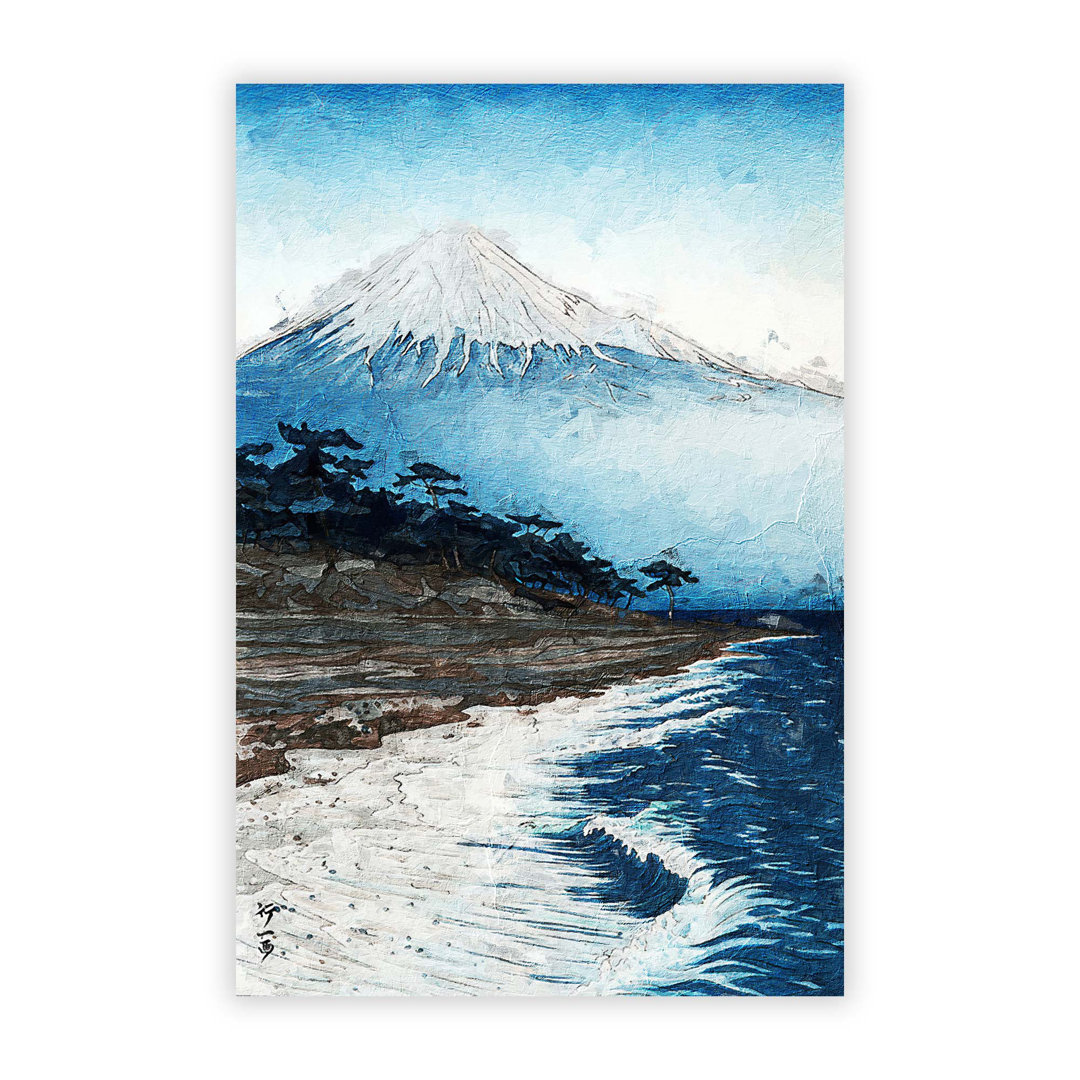 View Of Mt. Fuji - No Frame Print