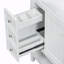 Meuble-lavabo 36 po avec lavabo, une armoire et trois tiroirs, panneau de bois massif et panneau de fibres à densité moyenne-831476070