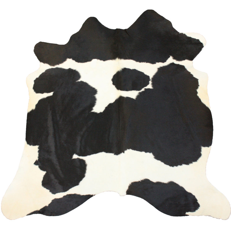 Stovall Animal Print Cowhide 160cm X 220cm Area Rug