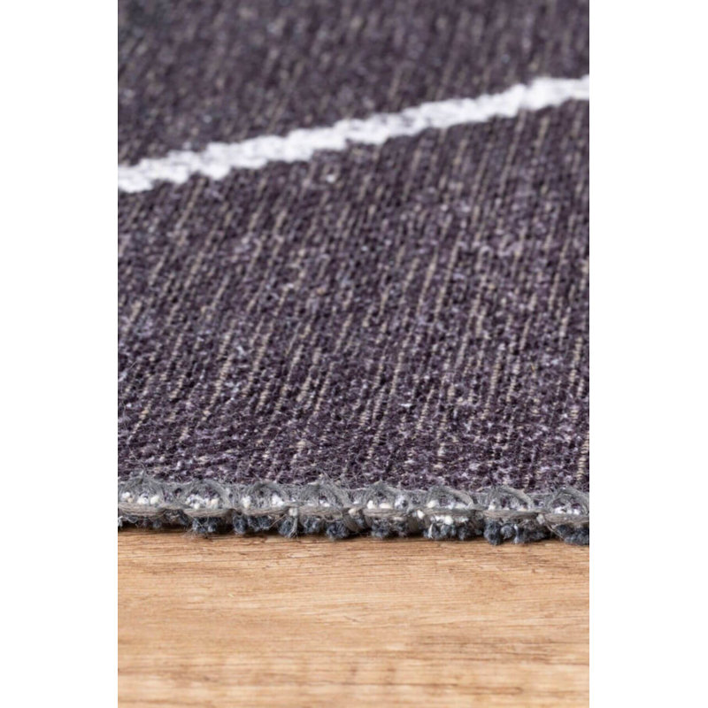 Tapis décoratif noir Soul Soul, Rectangle 9 pi 11 po x 13 pi 2 po