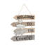 Décoration murale «Welcome To The Country»
