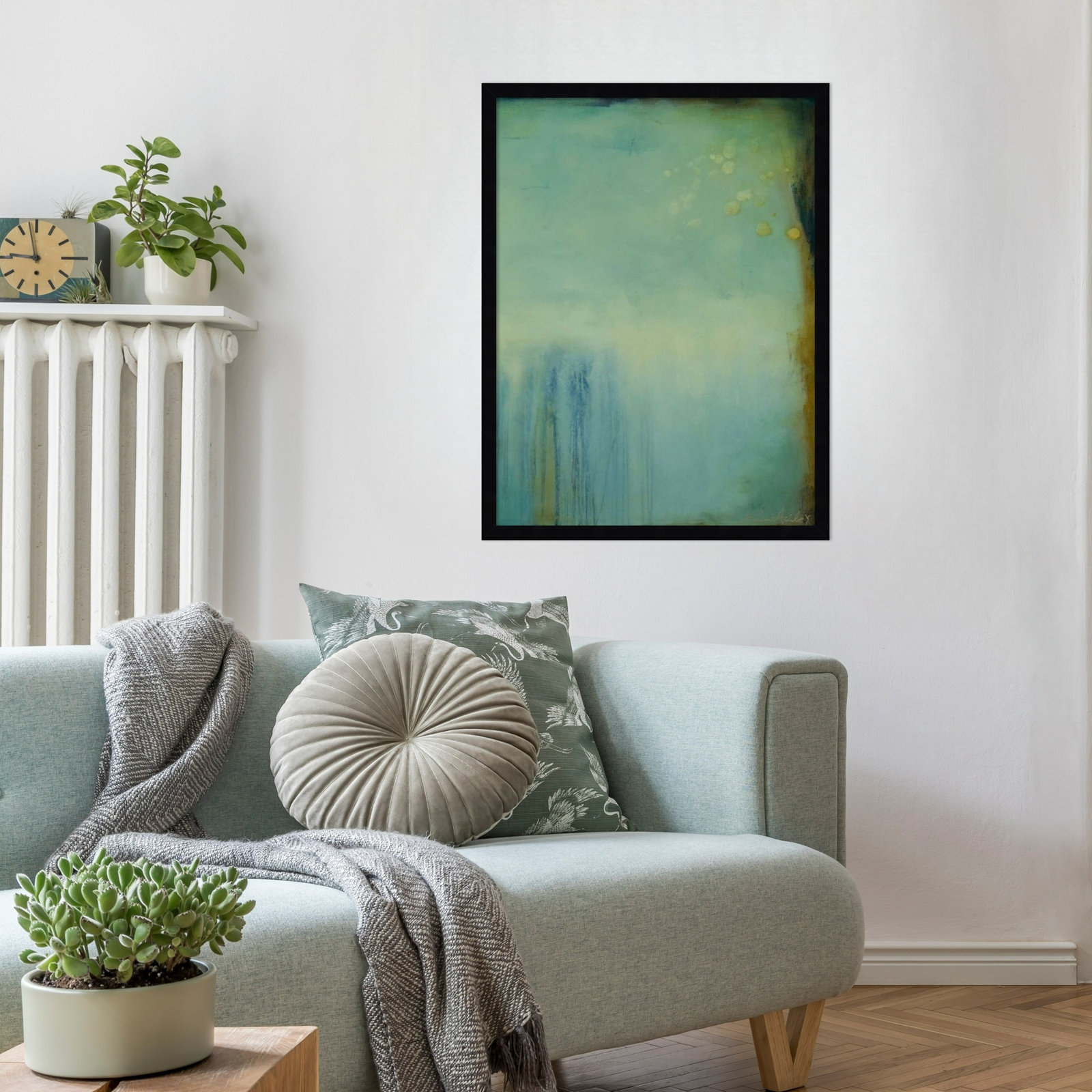 Whispering Souls II Print by Erin Ashley, Black, 25" H x 19" W