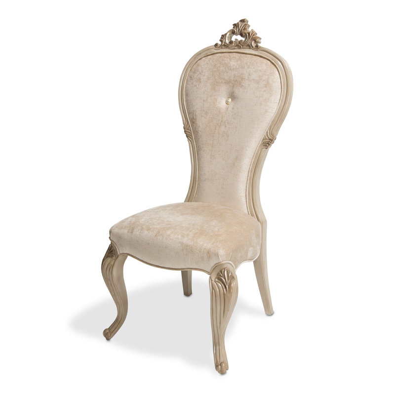 Platine De Royale Champagne Upholstered Dining Chair, Champagne