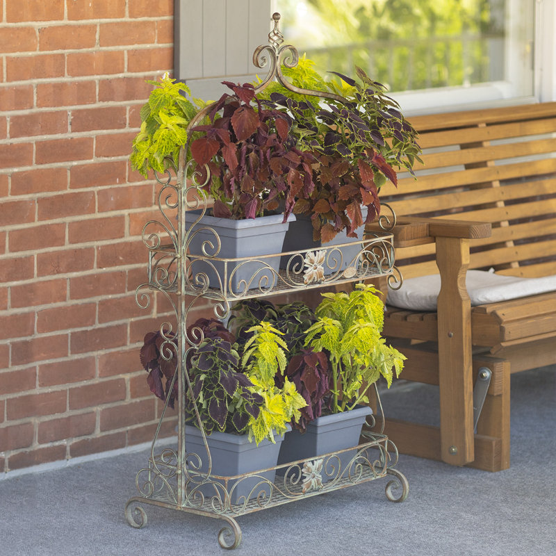 Support pour plante Dasmond, Vert