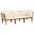 Cream White Cushion/Natural Frame