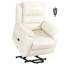 Fauteuil inclinable relevable en similicuir-1893338219