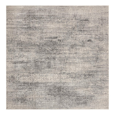 Kater Gray/White Area Rug