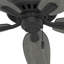 Ventilateur de plafond d'intérieur traditionnel à 5 pales 52 po Newsome-86753892
