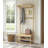Hall Tree 28'' Wide with Bench and Shoe Storage-1482105898