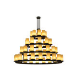 Rustic Lodge 52 - Light Chandelier