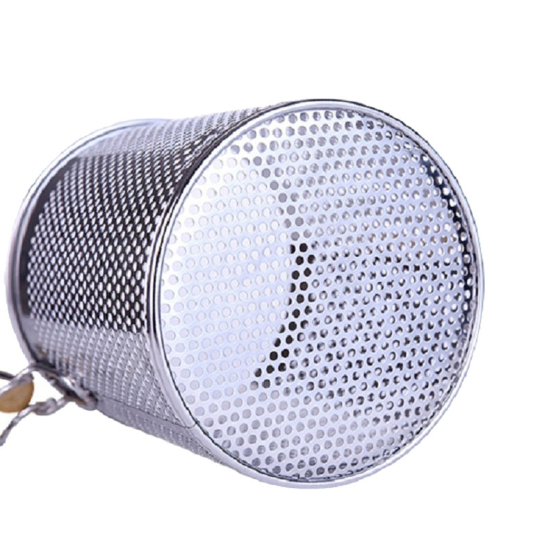 Stainless Steel Pasta Strainer with 9" Wooden Handle