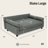  Orthopedic Dog Sofa Bed-66284375-66284374