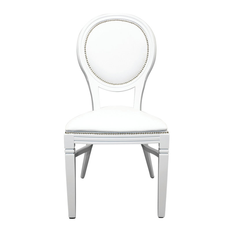 Gabler 43cm H Upholstered Stacking Side Chair
