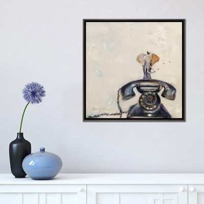 « Telephant » par Karen Weber, reproduction d’art