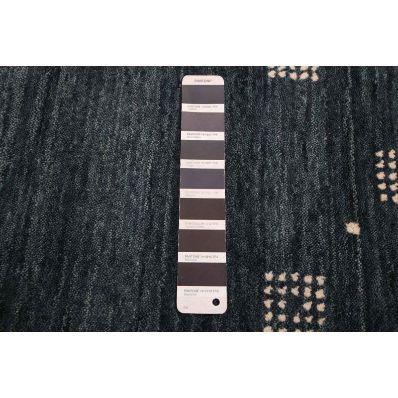 Indo Gabbeh Charcoal Rug 8'0" x 9'11"