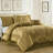 Royale Jacquard Floral 7 Piece Comforter Set-1203852385-1203852317