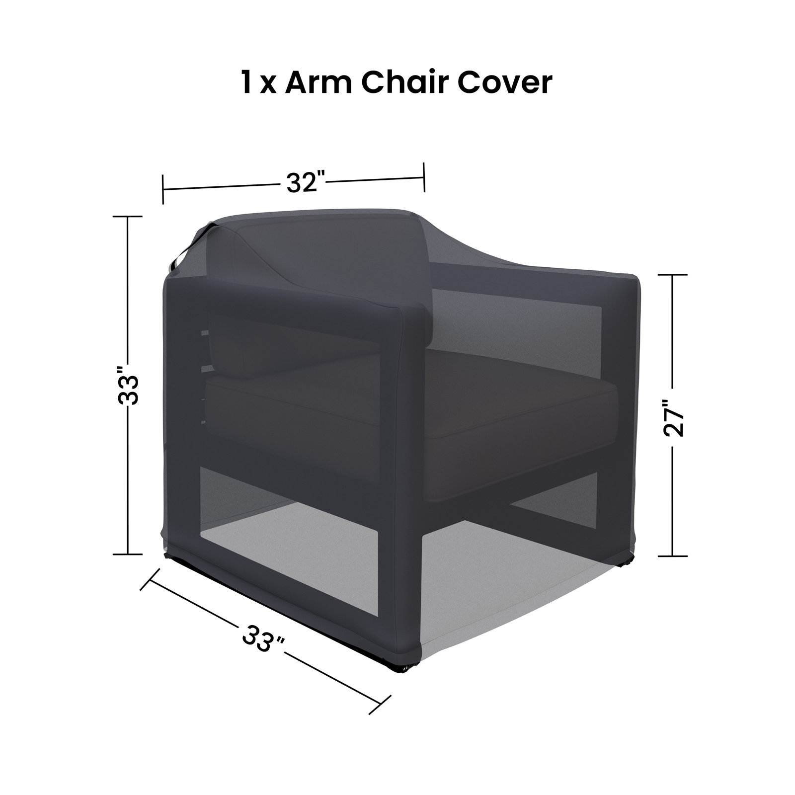 Outdoor Lounge Chair Cover