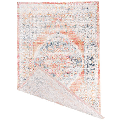 Tyann Vintage Look Machine Made Indoor / Outdoor Area Rug