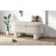Banc de rangement rembourré avec couvercle relevable