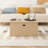 30Inches Foldable Storage Ottoman Bench, Storage Chest, End Of Bed Foot Rest Stool With Padded Seat, Bedroom Bench For Living Room, Support 350Lbs-1857318898
