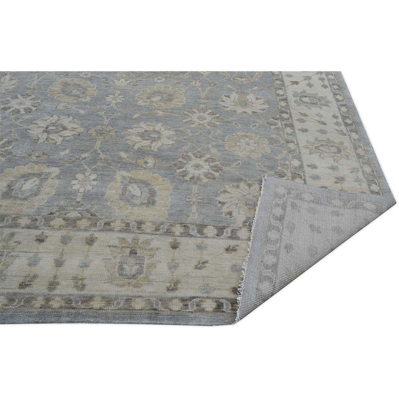 Wool Oriental Area Rug, Rectangle 9' x 12'