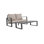 Sofa + Rectangular Coffee Table, Cushions