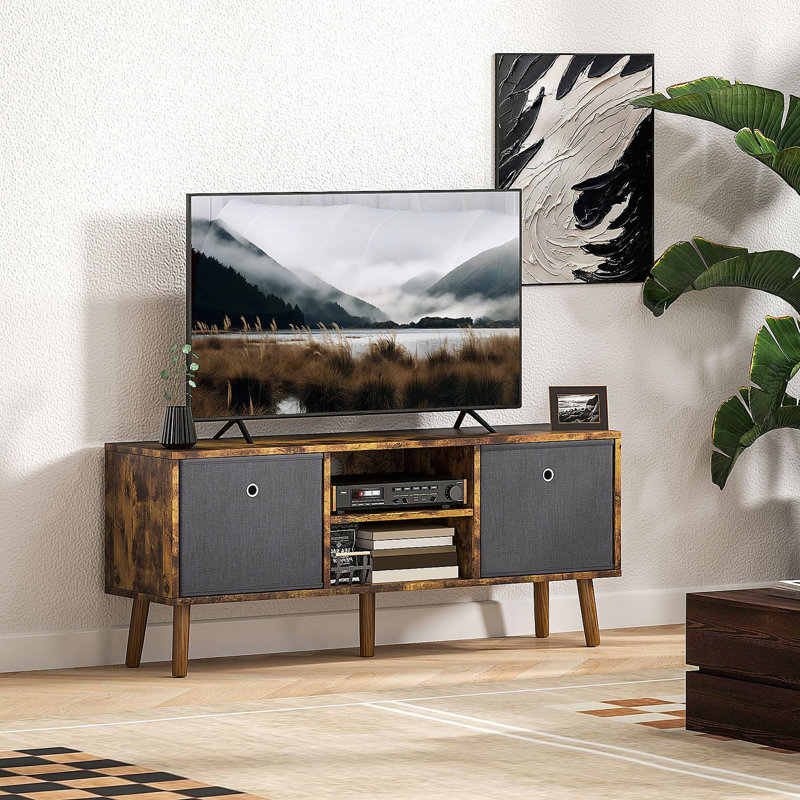 Unfinished TV Stand for TVs up to 50", White