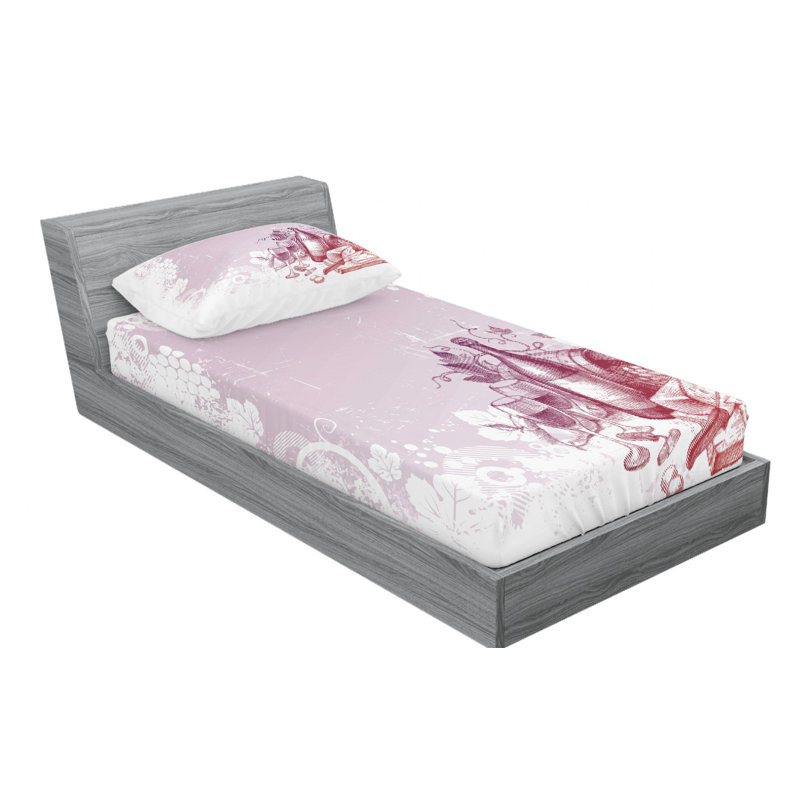 Microfiber Sheet Set, Twin XL Sheet Set with Fitted Sheet
