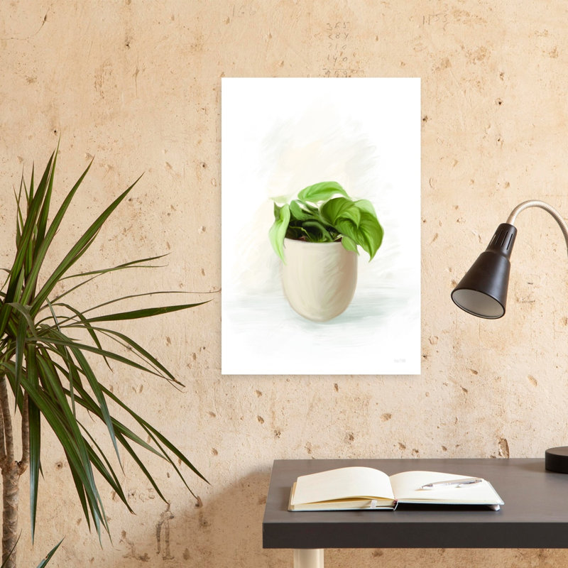 «Everyday Plants I», plante contemporaine, H 24 po x l 16 po